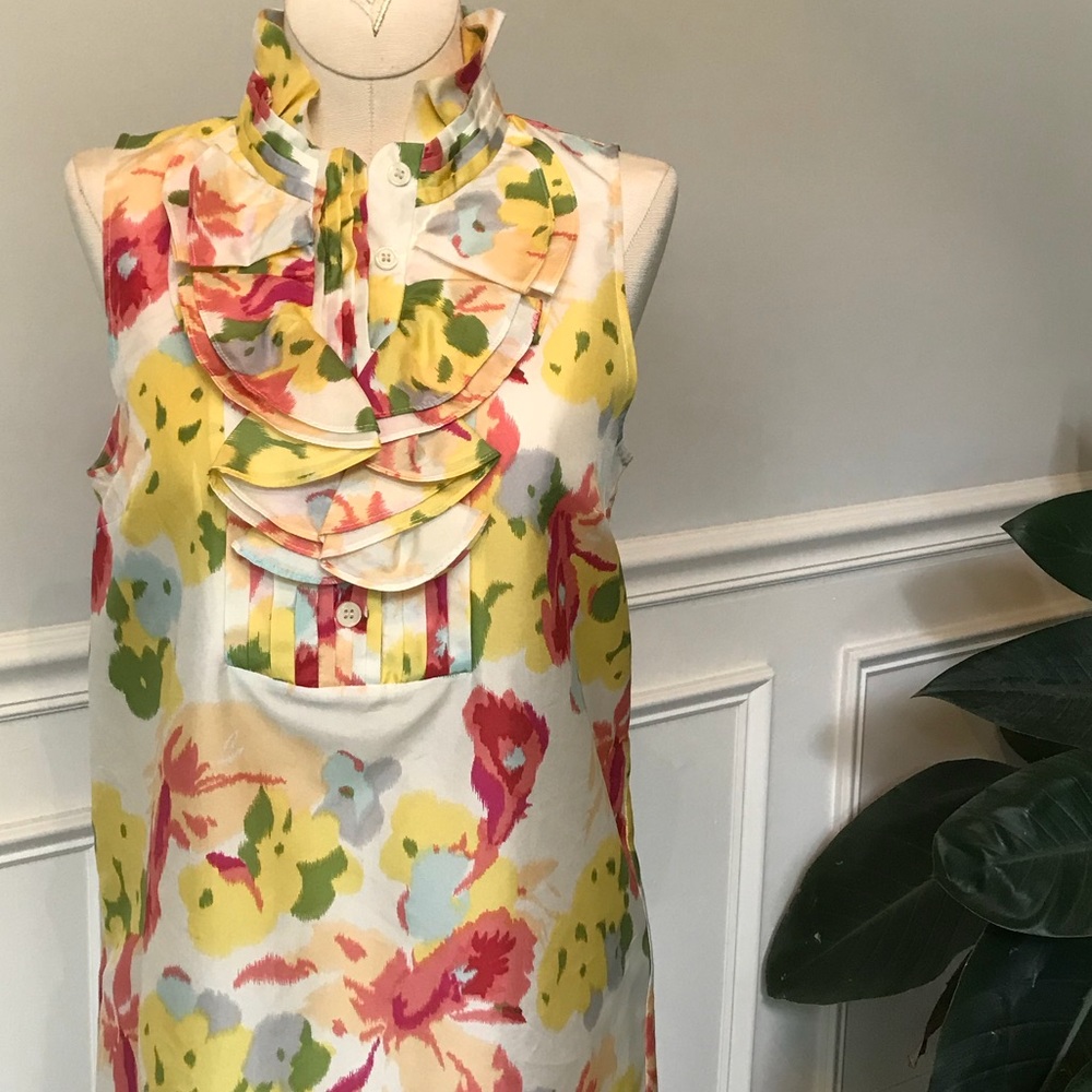 J. Crew silk top